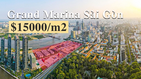 Video: Thực tế dự án Grand Marina SaiGon chủ đầu tư Masteri Homes | Vị trí trung tâm Quận 1